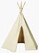 6-Foot Frontier Tee Pee with Paints and Brush
