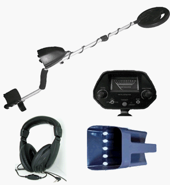 Childrens Toyshop  Outdoor Living : Time Saver Metal Detector Kit