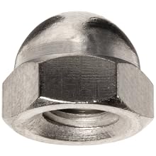 Nickel Plated Brass Acorn Nut