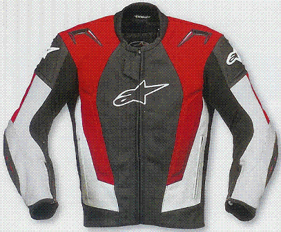 ALPINESTARS RC-1 RC1 RED LEATHER JACKET! 48 38 Image ALPINESTARS RC-1 RC1 RED LEATHER JACKET! 48 38