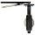 Milwaukee Valve MW222B Series Cast Iron Butterfly Valve, Wafer Style, Nickel Plated Ductile Iron Disc, Buna-N Seat, Lever Handle, Flanged