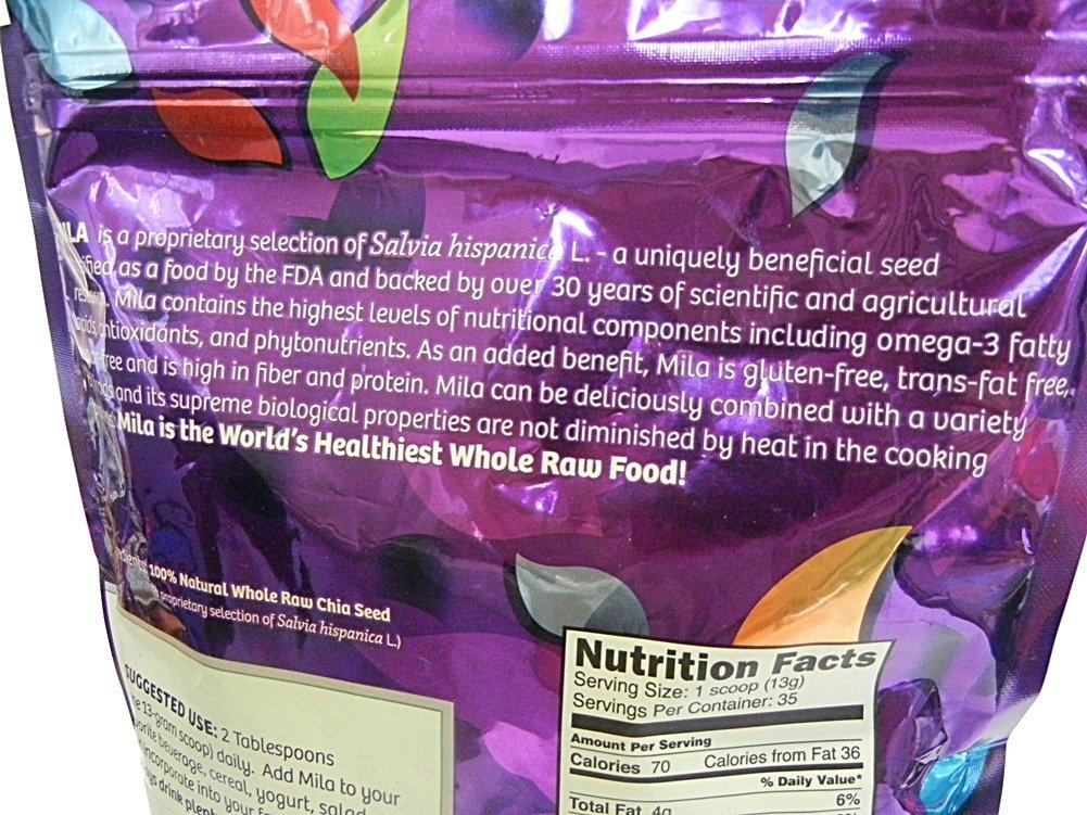 Amazon.com: 1 Pack MILA Lifemax, THE MIRACLE SEED 16 oz. OMEGA 3 ...