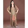 Floral gold Kaftan