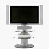 BDI Vista 9960 Silver Television Stand