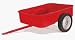Red Trailer for Pedal Tractor Image