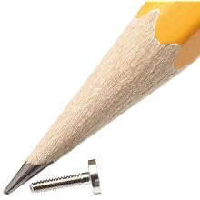 Stainless Steel Machine Screw, Plain Finish, Binding Head, Slotted Drive, 0.160" Length, M.5-0.125 UNM Threads, Made in US (Pack of 10)