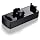 Officemate 2200 Series Tape Dispenser, Black (22702)