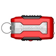 Swiss+Tech TFCSRE 11-in-1 Transformer Key Chain Multi Tool Screwdriver Set