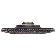 Merit Flap Disc, Type 29, , 5/8"-11 Arbor, Zirconia Alumina, 4-1/2" Diameter, Grit 60  (Pack of 10)
