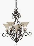 03403 - Hunter Kenroy Pienza Chandelier
