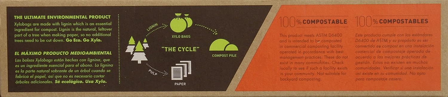 Amazon.com: Xylobags City of Houston Approved Compostable Lawn and ...
