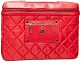Knomo Women's Slim Quilted Laptop Slim Red 24-058-Red Small