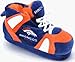 Denver Broncos Slipper in Blue / Orange Size: 6 - 7.5