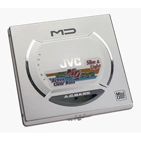 JVC XMP55SL Portable Minidisc Player