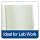 TOPS Lab Notebook, 8.5 x 11 Inches, Narrow Ruled, 60 Sheets, Yellow Pages with Blue Cover, (35130)