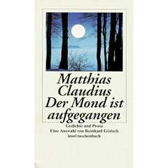 Der Mond ist aufgegangen: Gedichte und Prosa (insel taschenbuch)