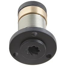 Kerk Motion Acetal Heavy Duty Anti-Backlash Nut  1/2" Screw Diameter, 150 lb Load, 849% Efficient 2.3" Long