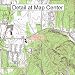 USGS Topographic Quadrangle Map - Dalton North, Georgia (Folded/Waterproof)