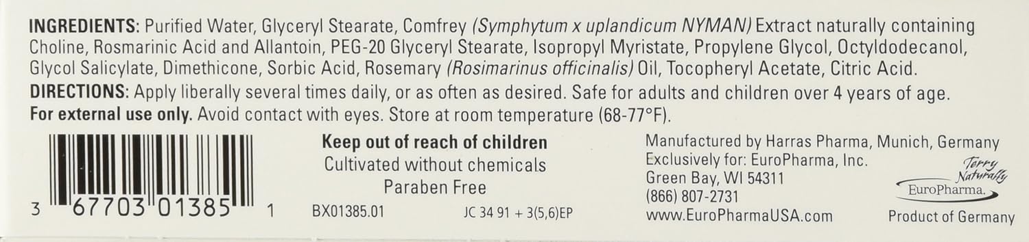 Amazon.com: Terry Naturally Traumaplant Comfrey Topical Cream ... Amazon.com: Terry Naturally Traumaplant Comfrey Topical Cream ...