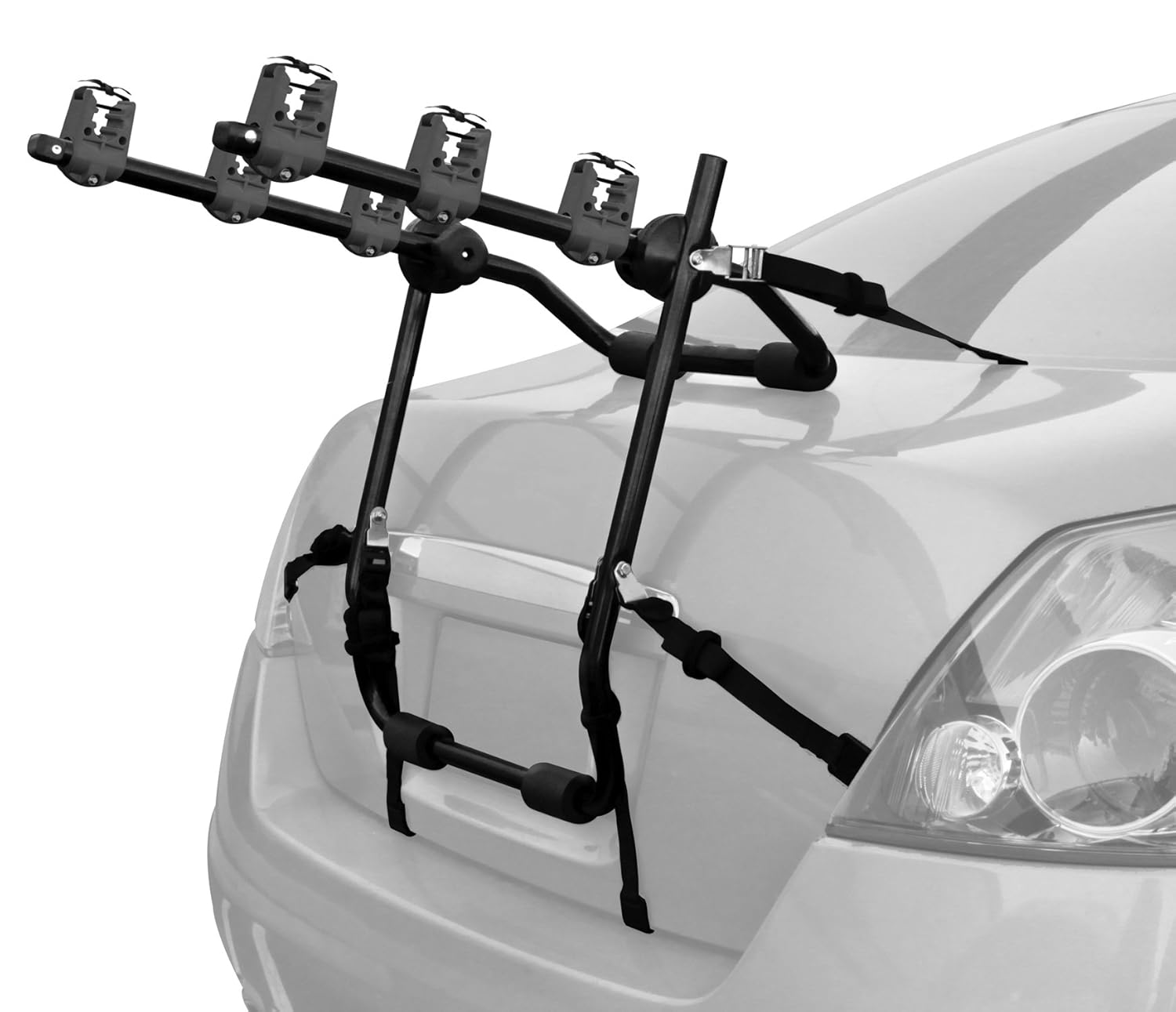 3 Bicycle Trunk Mount Portable Bike Carrier Rack Hatchback SUV OR CAR