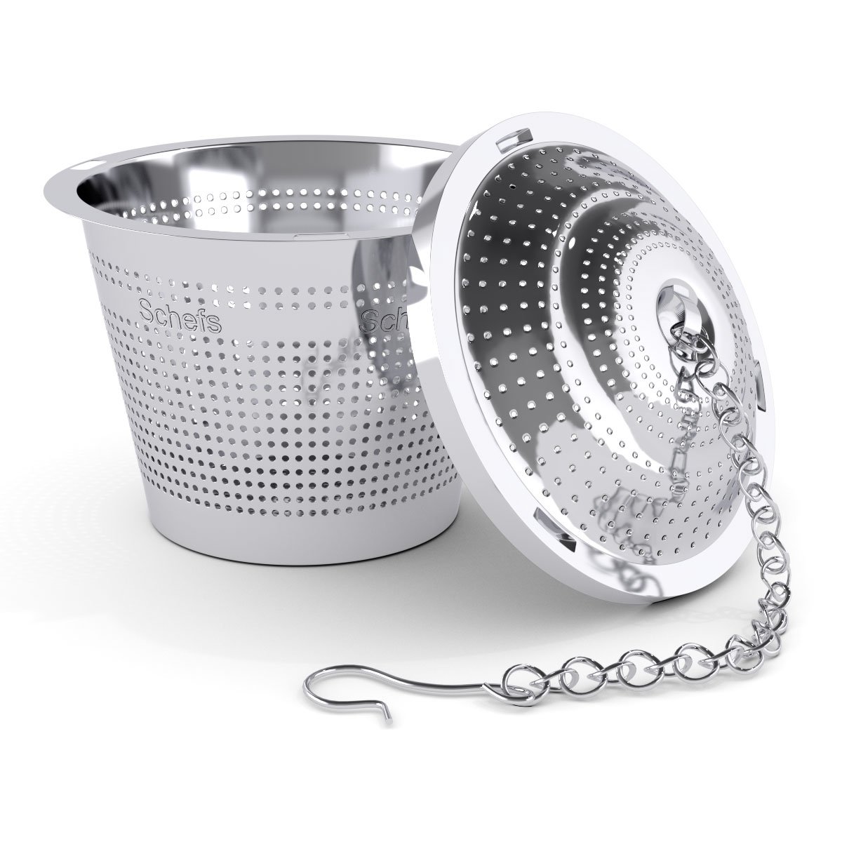 Tea Infuser Strainer Filter Loose Leaf Tea Stainless Steel Single Cup 779