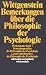 Werkausgabe in 8 Bänden: Bemerkungen über die Philosophie der Psychologie: Letzte Schriften über die Philosophie der Psychologie. (Werkausgabe, 7): Bd 7