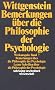 Werkausgabe, Band 7: Bemerkungen �ber die Philosophie der Psychologie. Letzte Schriften �ber die Philosophie der Psychologie
