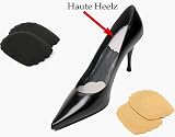 Haute-Heelz - Soothing Bottom of Heel Cushions for All Shoes by Foot Petals in Black or Buttercup