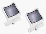 Dolan Bullock Sterling Silver & Hematite Cuff Links