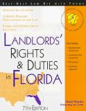 Landlords' Rights & Duties in Florida: With Forms (Legal Survival Guides)