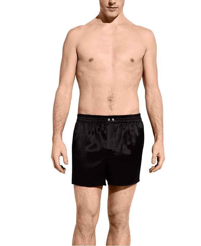 Zimmerli Men's Woven Silk Boxer Nightwear at Amazon Men's Clothing ...