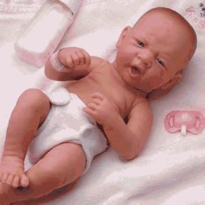 La Newborn 14 Real Boy w Diaper and Bracelet Special Ed Berenguer Doll by