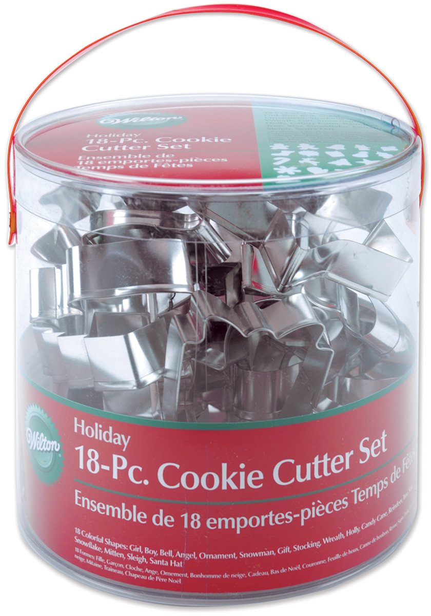 Amazon Wilton Holiday 18 piece Cookie Cutter Set Only 11.05 (Reg. 13