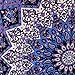 Popular Handicrafts Hippie Mandala Tapestry Blue Purple Tapestry Wall Hanging Large Table Runner Bed Cover Indian Art Cotton Bohemian Hippie Tapestry Bedsheet Wall Hanging