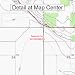 USGS Topographic Quadrangle Map - Spanish Fort, Oklahoma (Folded/Waterproof)