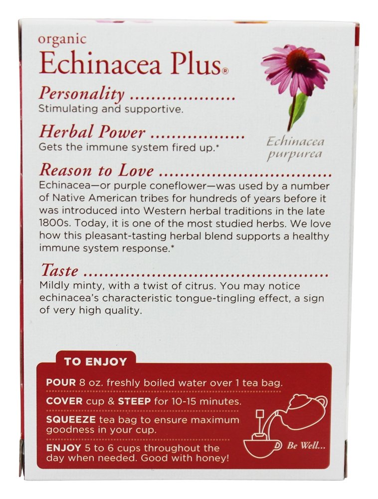 Amazon.com: Traditional Medicinals - Organic Echinacea Plus Tea ...