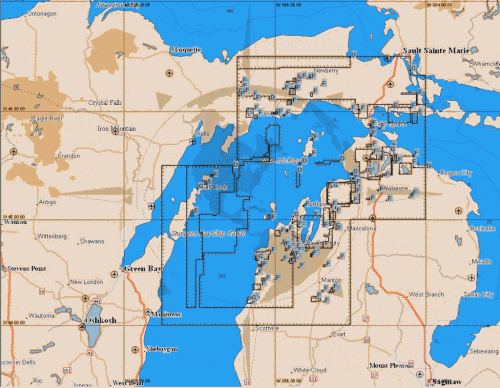 C-MAP Cartridge--LAKE MICHIGAN: NORTHEAST