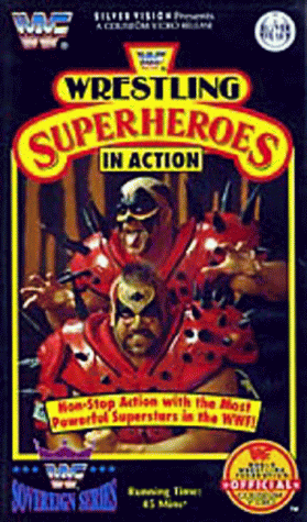 CD-Charts  VHS : WWF - Wrestling Superheroes In Action
