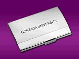 Gonzaga - Business Card Holder - Laser Engraved