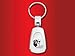 Labrador Retriever - Teardrop Keychain - Laser engraved