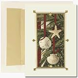 Shell Ornaments - Boxed holiday Christmas Cards