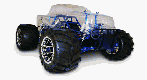 REDCAT RACING RAMPAGE MT PRO V3 ~ NEW ~ RC ~ VERSION 3 ~ TRUCK 1/5 SCALE ~ GAS w/CLEAR BODY