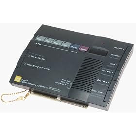Voice 2000S Inc. 56 Minutes All Digital Telephone Answering Machine (Black) by 
