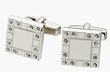 Stainless Steel Square Frame Style Cufflinks