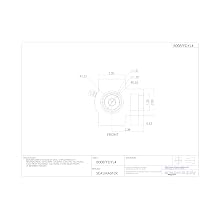 Sealmaster ST-8 Take-Up Unit, Standard Duty, Regreasable, Setscrew Locking Collar, Felt Seals, Cast Iron Housing, 1/2" Bore, 17/32" Slot Width, 3" Between Frames