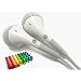 Block Entertainment (tm) - iPod / MP3 - White Stereo Bud Headphones / Earphones