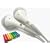 Block Entertainment (tm) - iPod / MP3 - White Stereo Bud Headphones / Earphones