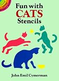 Books : Fun with Cats Stencils (Dover Little Activity Books)