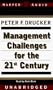 Management Challenges for the 21St Century