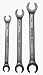 Allen 29202 3-Piece Flare Nut Wrench Set